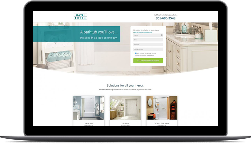 Bathroom Renovation Digital Marketing case Study
