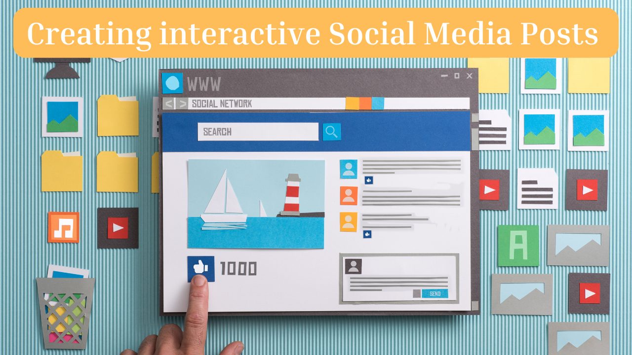 Here’s how to create interactive posts on social media to increase engagement!